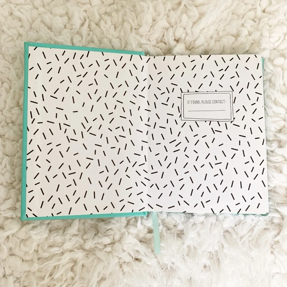 Turquoise Self Care Journal & Guide for Remembering The Things You Like ❤️🩷